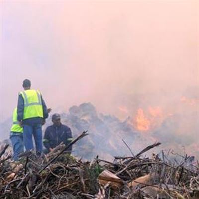 Malicious fire in Brenton