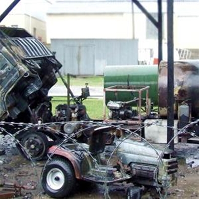 Fiery tragedy at Shell Depot