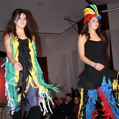 Glitz and glamour at Wear Art 2010