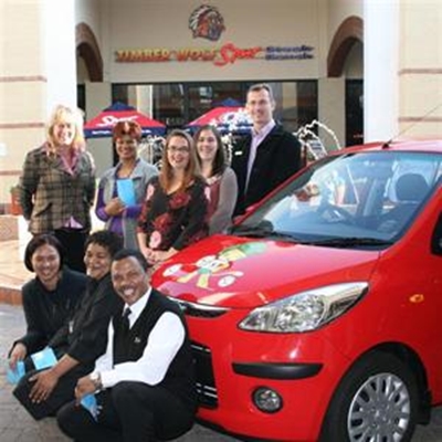 Garden Route Mall gee motor weg