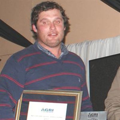 Jonker aangewys as tweede finalis in '2010 Jongboer van die Jaar'