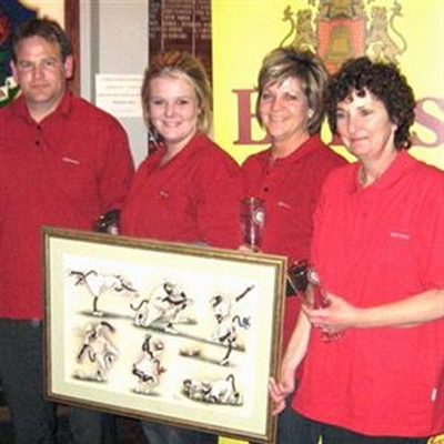 Waardige kampioene