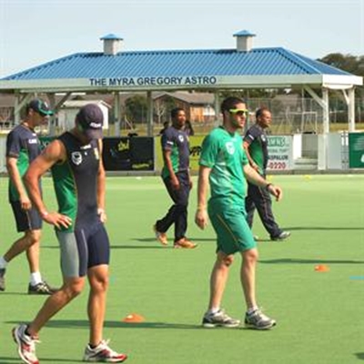 Proteas training in George