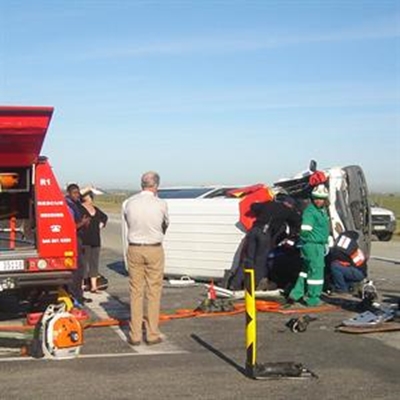 Dubbele ongeluk op lughawepad
