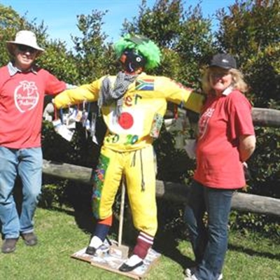 Scarecrow attracts right attention