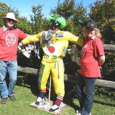 Scarecrow attracts right attention