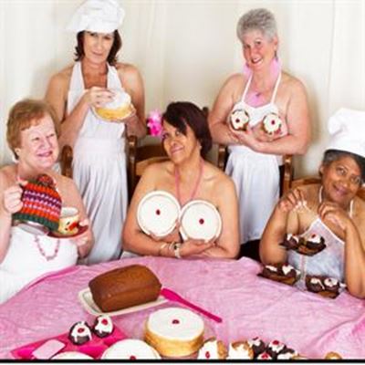 'Boob Cake' sale for cancer awareness