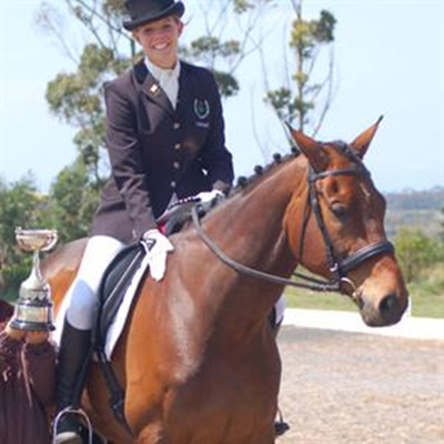 Local rider excels