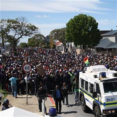 Thousands march against poor service delivery