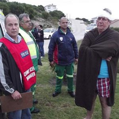 Man in huis aangeval