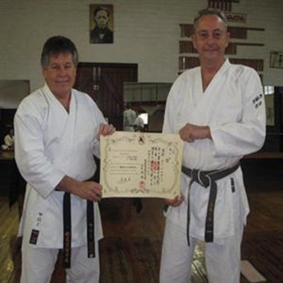 International  status for  George karate dojo