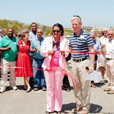 Municipality donates road
