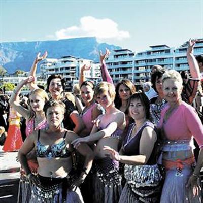 Locals participate in record attempt