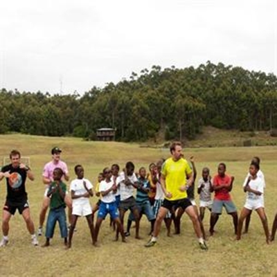 Rugby clinic teaches life skills
