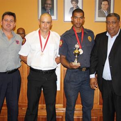 Fire fighters amongst top 5 in province