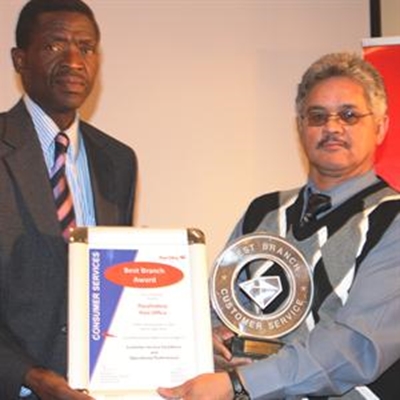 Local post office wins national award