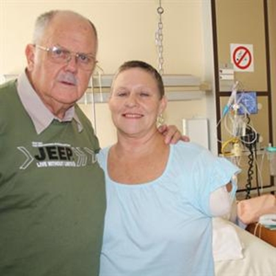 Marie gaan steeds bak met net een arm 