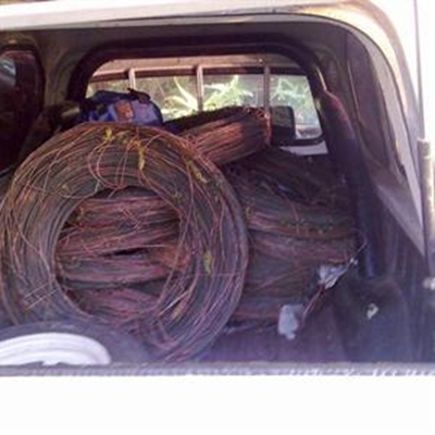 Copper thieves nailed