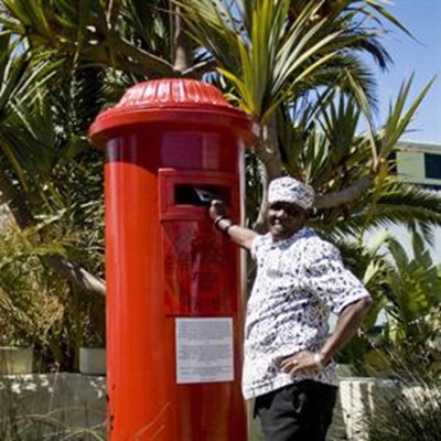 New giant post box for Mossel Bay