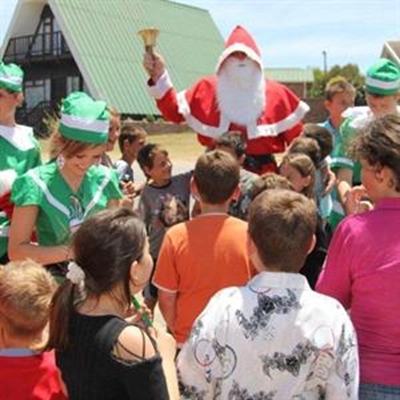 Kersparty vir kinders maak harte bly