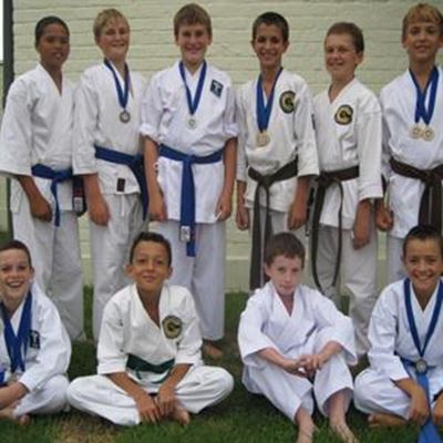 Honours for young karate students
