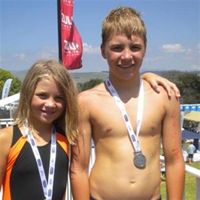 Swimmers with tenacity