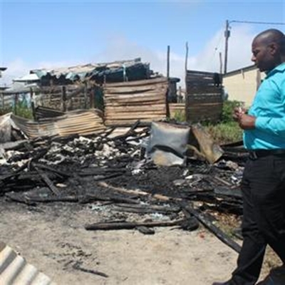 Four die in shack fire