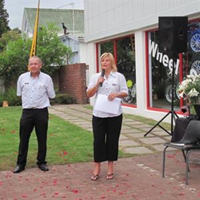 Vibrant chamber networking at Tiger Wheel and Tyre
