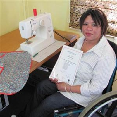 Creating a future, stitch by stitch