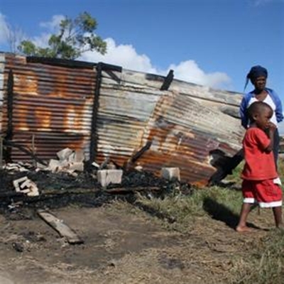 Father-to-be dies in shack fire