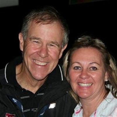 Erica Menton at health and fitness convention