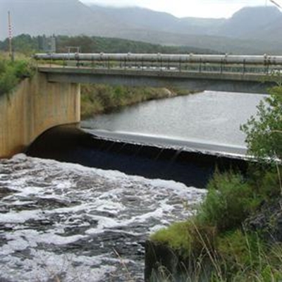 Garden Route dam overflows after rain