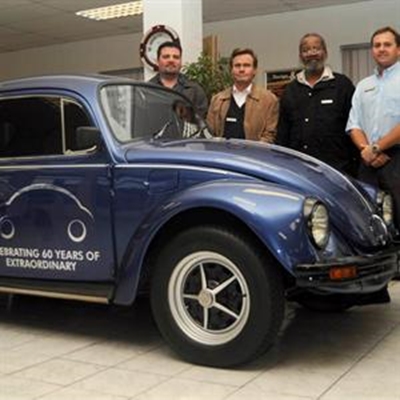 Knysna dealership celebrates VW Beetle
