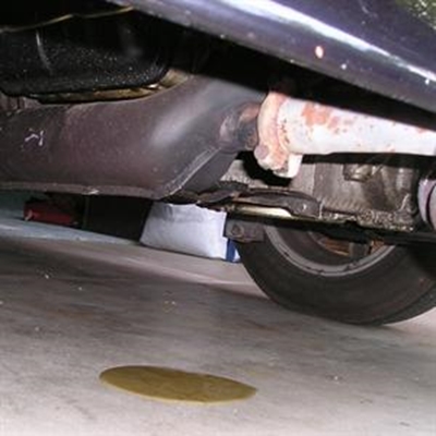Driving tip of the week: Check out the fluid leak