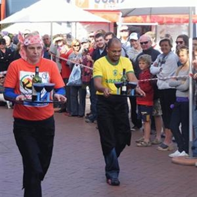 Waitrons serve in high gear