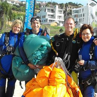 Skydiving experience for brave ladies