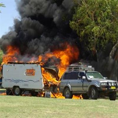Fire safety in your caravan or recreational vehicle (RV)