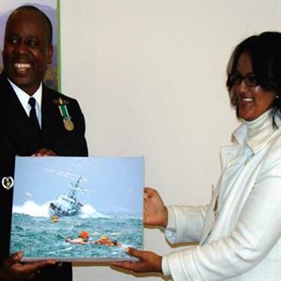 Navy makes courtesy call to mayor