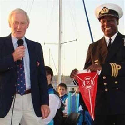 Exchange of burgees and badges