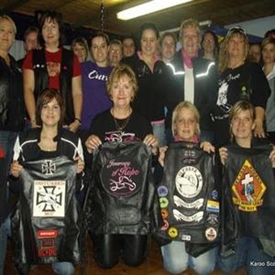 Ladies motorcycle breakfast run