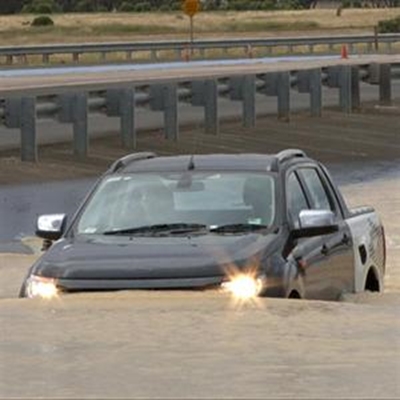 Ford Ranger gets into deep water