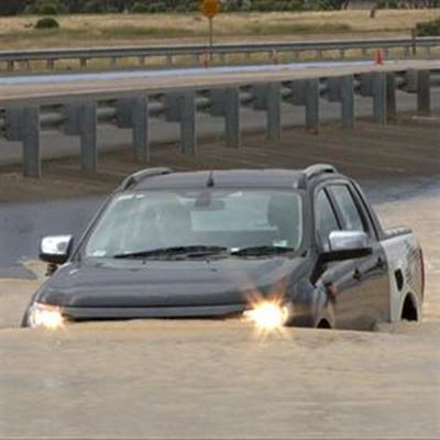 Ford Ranger gets into deep water