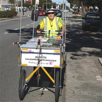 Pa stap 5100 km ná lieflingdogter se dood