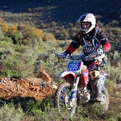 Great performance by George motorbiker