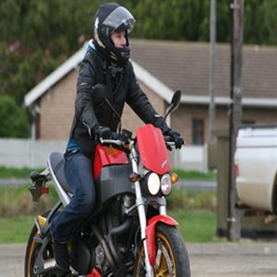 Lady bikers celebrate Woman's Day