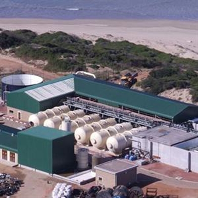 Top award for desalination plant