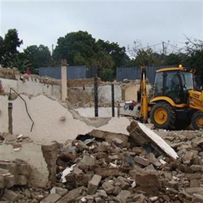 Hornlee church demolished