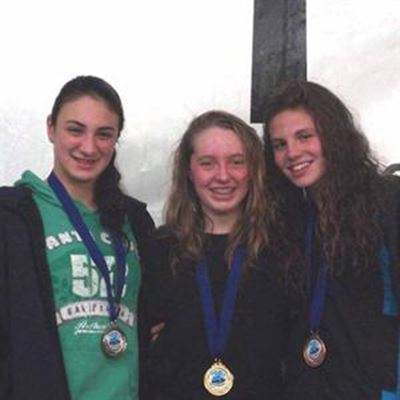 Ianthe top female swimmer