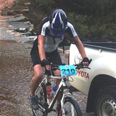 Sonica presteer met bergfiets