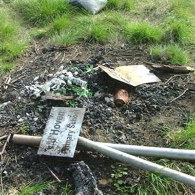 Vandalism at Garden Route Dam